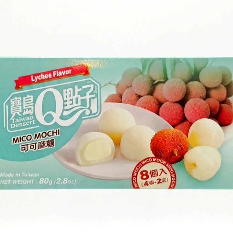 mochi cacao lychee