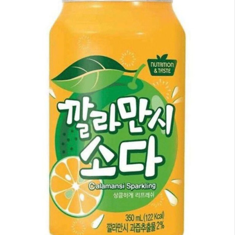 sparkling calamansi refresco coreano
