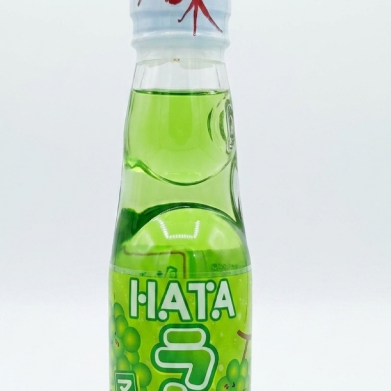 Refresco japonés Ramune con sabor a Muscat - Botella de 200 ml