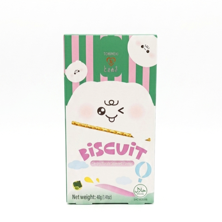 Galletas de Wasabi y Algas Tokimeki Biscuit