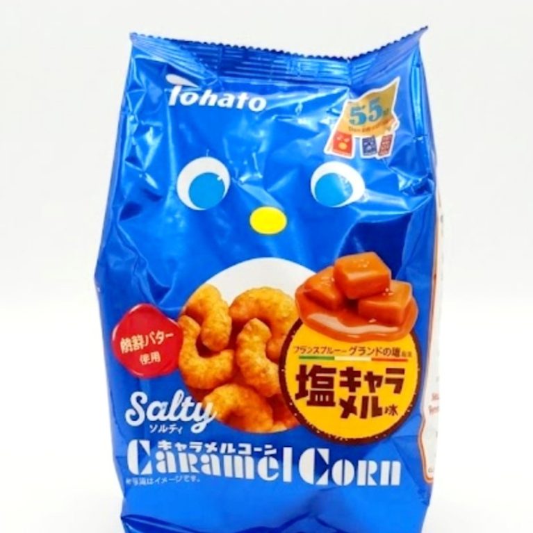 Tohato Caramel Corn es uno de los snacks más populares de Japón