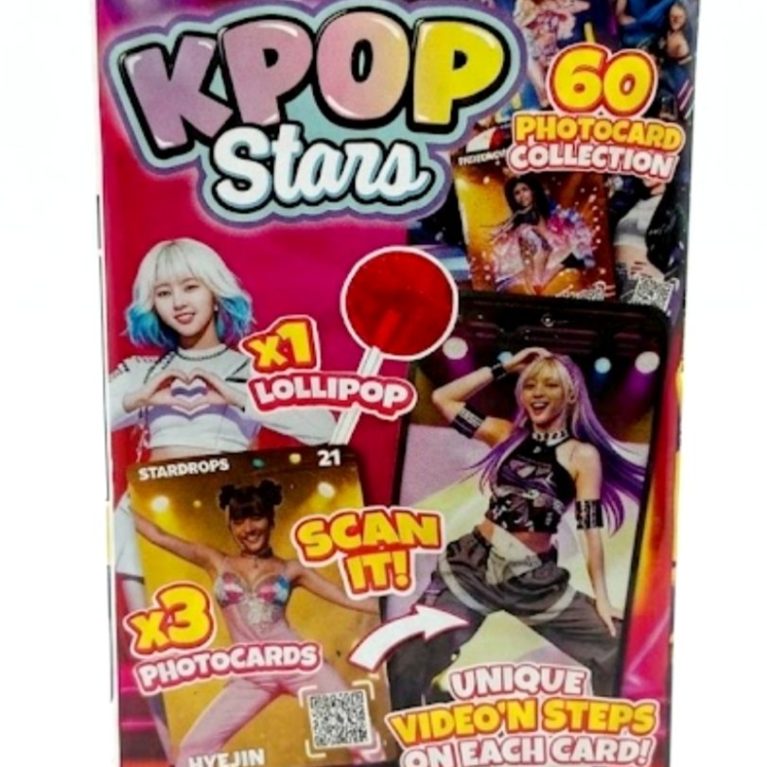Lollipop Kpop Stars piruleta coreana inspirada en la cultura K-Pop