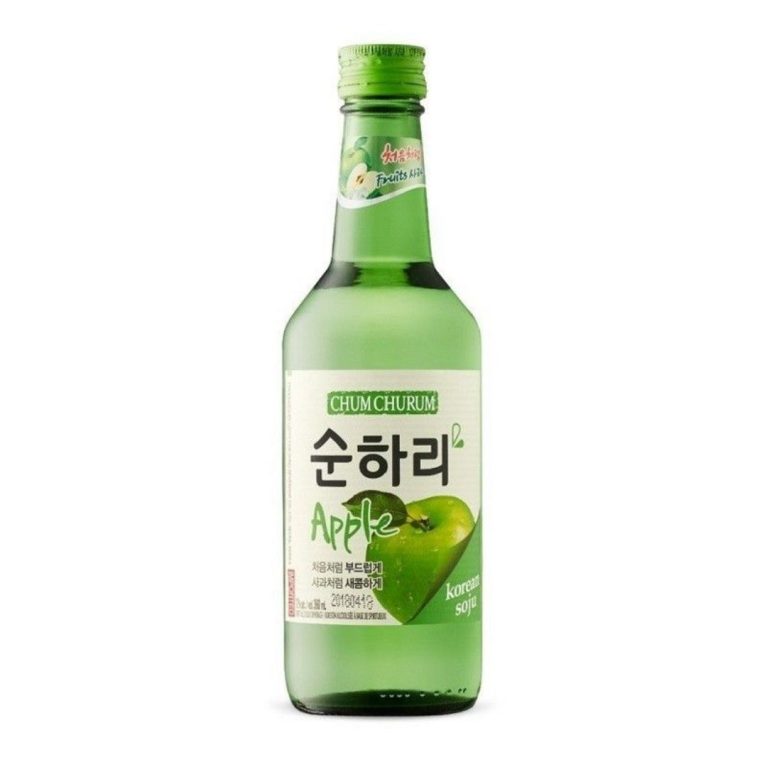 Soju Manzana licor coreano